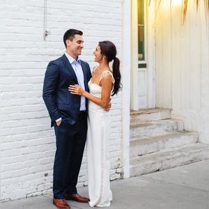 Amanda Uprichard White Jumpsuit